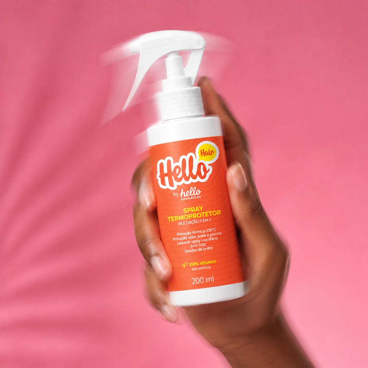 Spray Termoprotetor Multiação 5 em 1