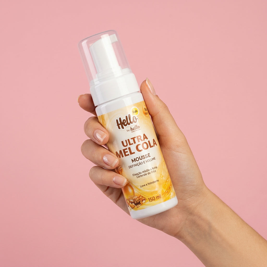 HELLO HAIR ULTRA MEL COLA 150ML - MOUSSE