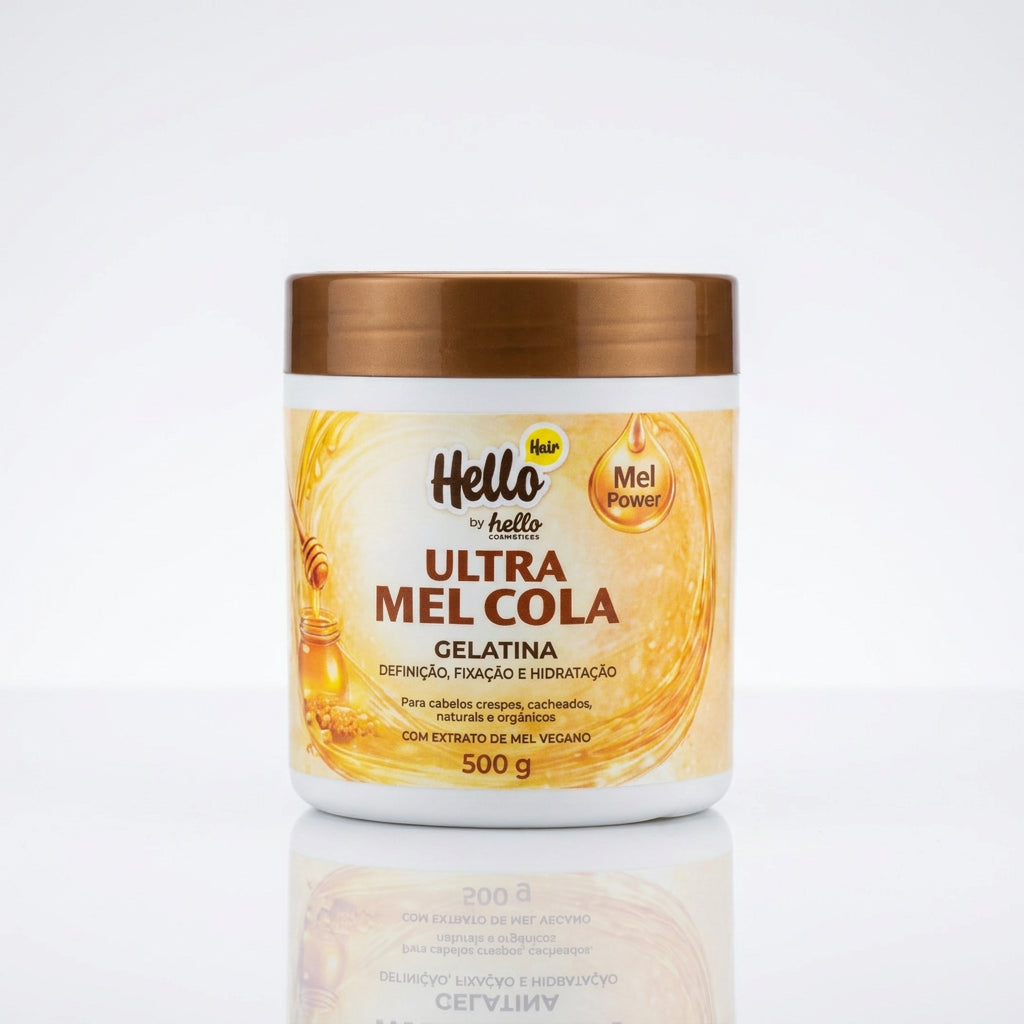 HELLO HAIR ULTRA MEL COLA 500G - GELATINA