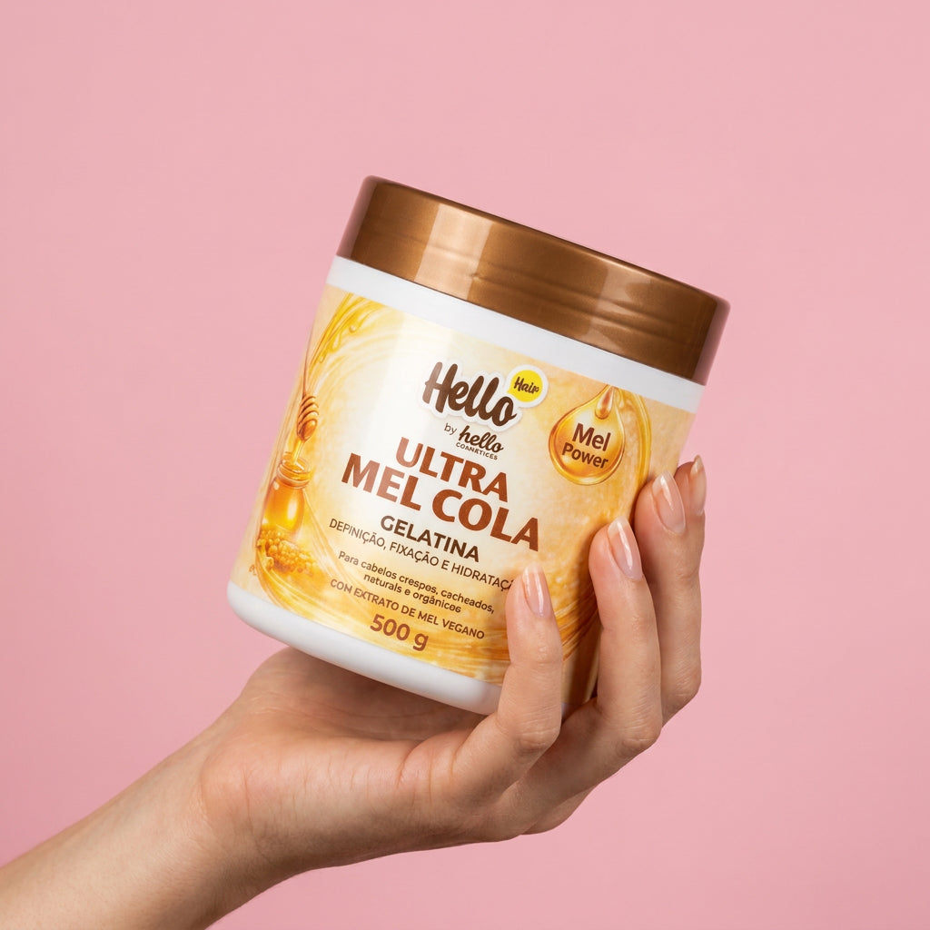 HELLO HAIR ULTRA MEL COLA 500G - GELATINA